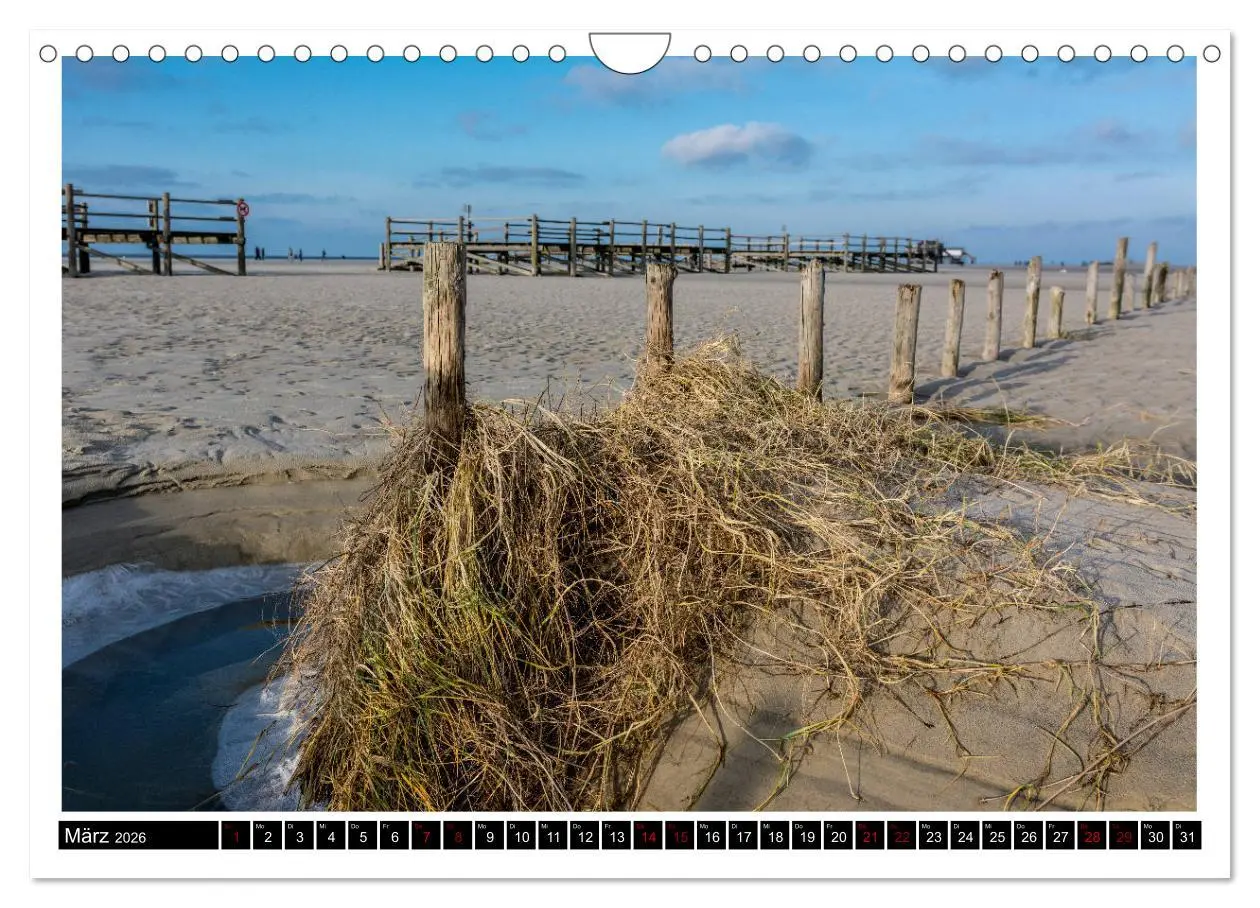 Bild: 9783457865149 | St. Peter-Ording - Natur pur (Wandkalender 2026 DIN A4 quer),...