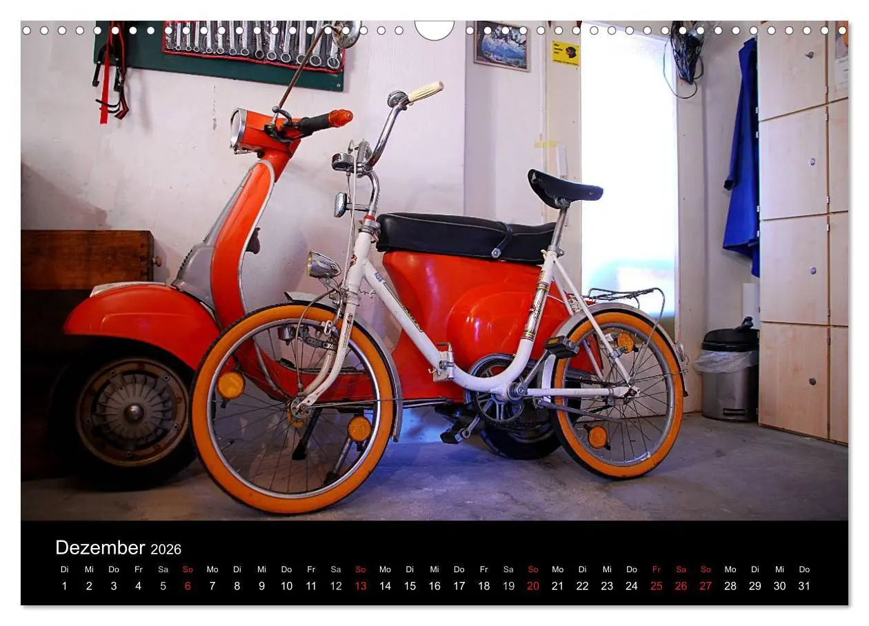 Bild: 9783516025149 | Mit dem Fahrrad durch 2026 (Wandkalender 2026 DIN A3 quer),...