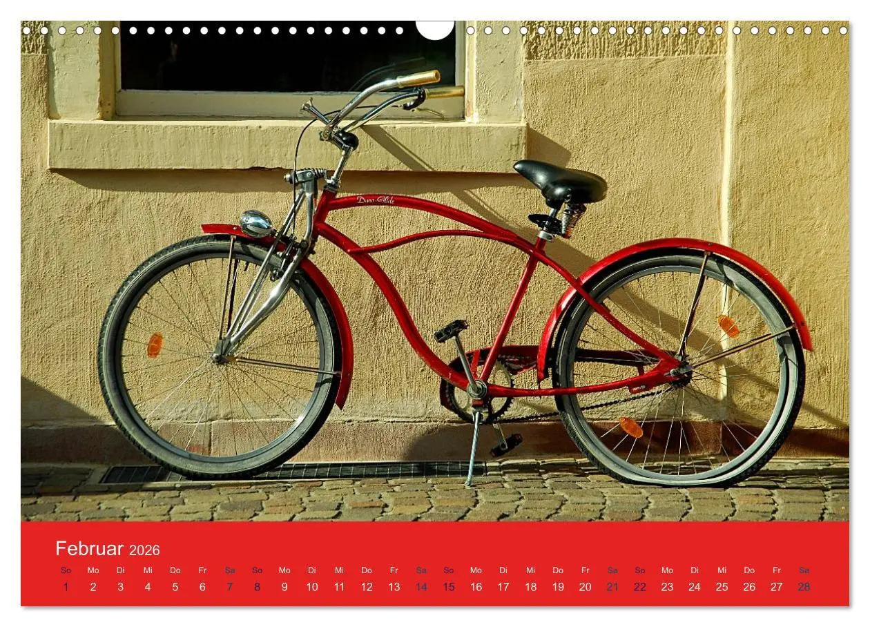 Bild: 9783516025149 | Mit dem Fahrrad durch 2026 (Wandkalender 2026 DIN A3 quer),...