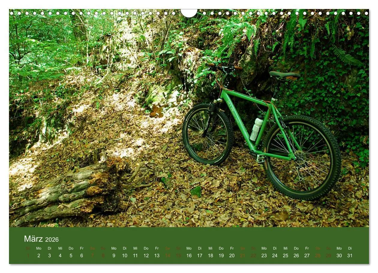Bild: 9783516025149 | Mit dem Fahrrad durch 2026 (Wandkalender 2026 DIN A3 quer),...