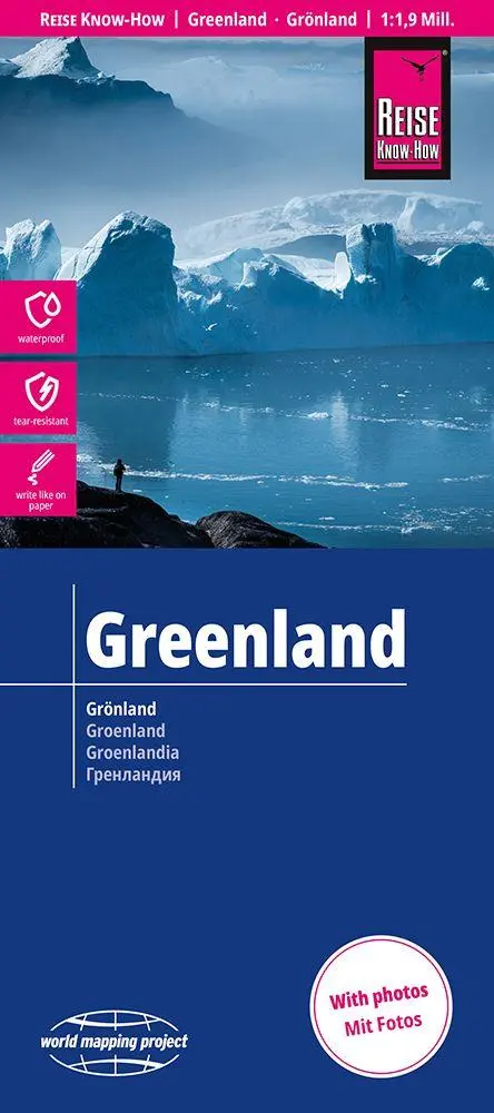 Cover: 9783831775149 | Reise Know-How Landkarte Grönland Greenland (1:1.900.000) | 2 S.