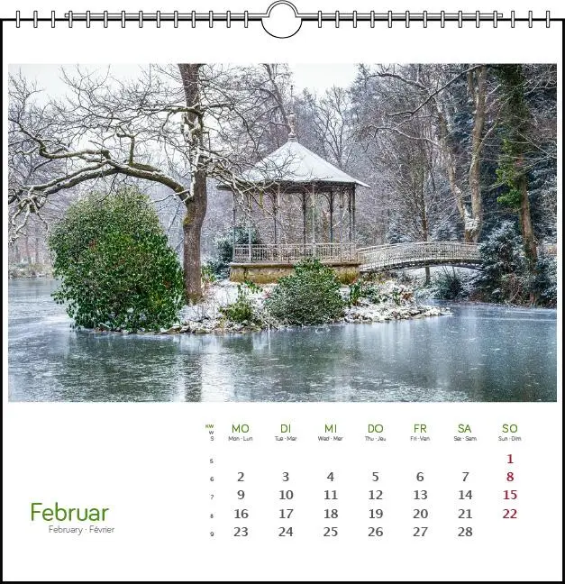 Bild: 9783861925149 | Freiburg 2026 | Postkarten-Tischkalender | Clemens Emmler | Kalender