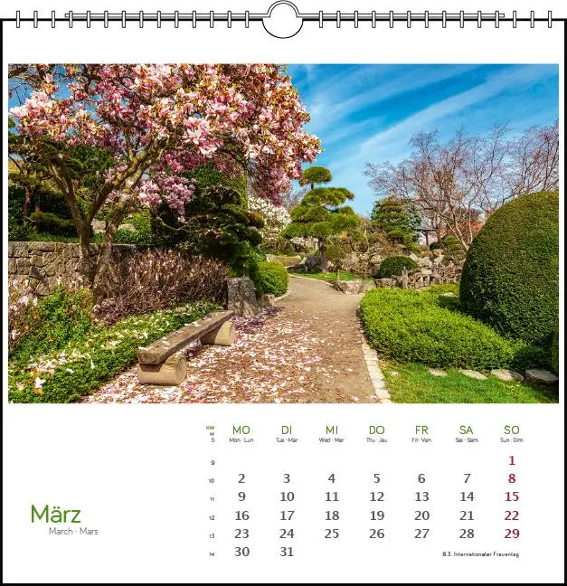 Bild: 9783861925149 | Freiburg 2026 | Postkarten-Tischkalender | Clemens Emmler | Kalender