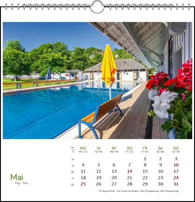 Bild: 9783861925149 | Freiburg 2026 | Postkarten-Tischkalender | Clemens Emmler | Kalender