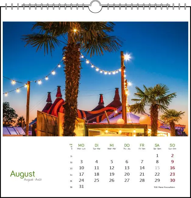 Bild: 9783861925149 | Freiburg 2026 | Postkarten-Tischkalender | Clemens Emmler | Kalender