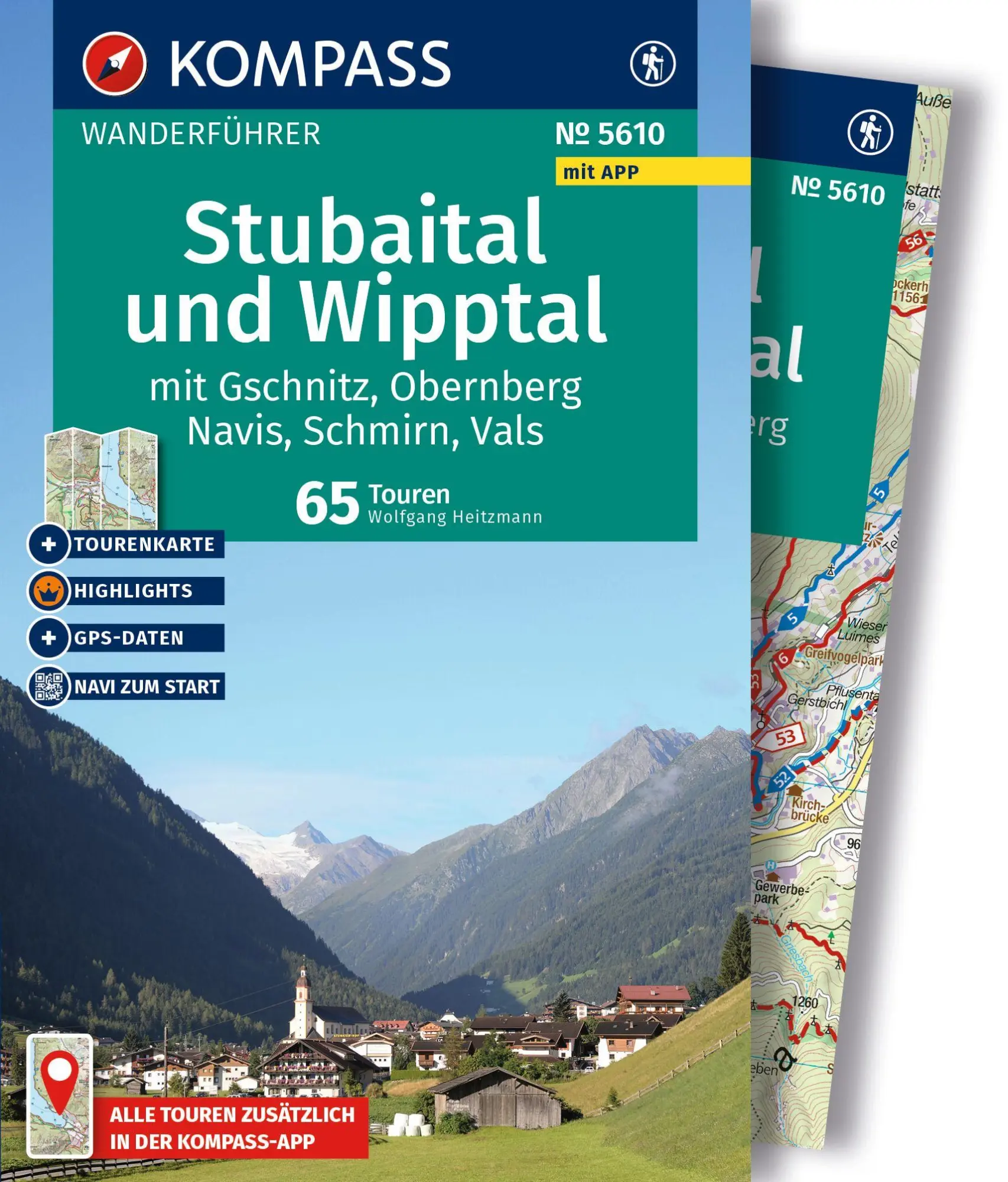 Cover: 9783991545149 | KOMPASS Wanderführer Stubaital und Wipptal mit Gschnitz, Obernberg,...