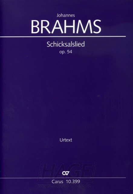 Cover: 9790007145149 | Schicksalslied | Full score | Rainer Boss | Partitur | Deutsch | 2014