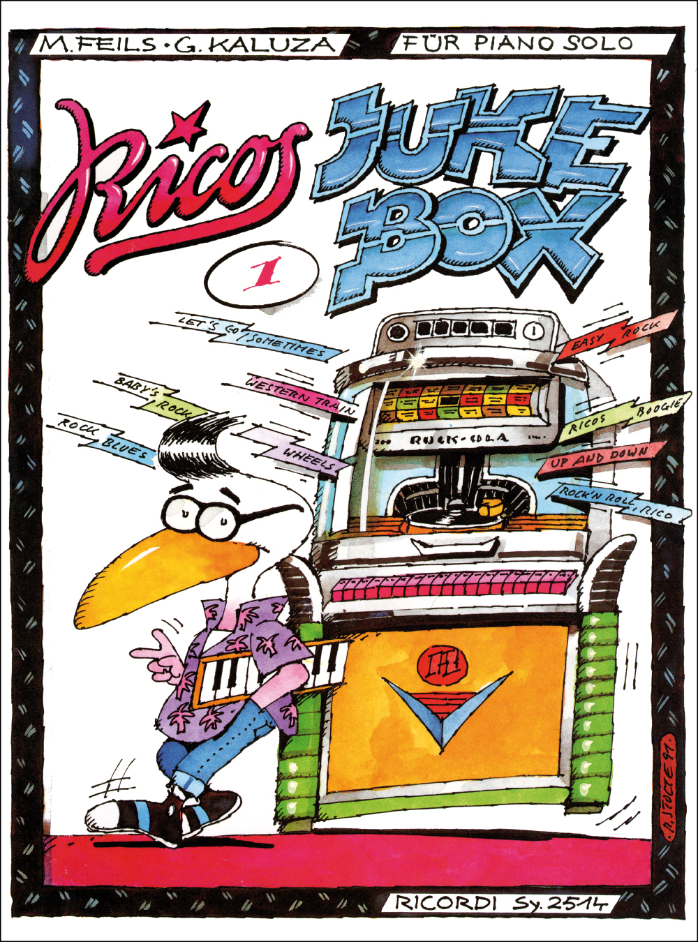 Cover: 9790204225149 | Ricos Jukebox 1 | Margret Feils | Buch | Ricordi Berlin