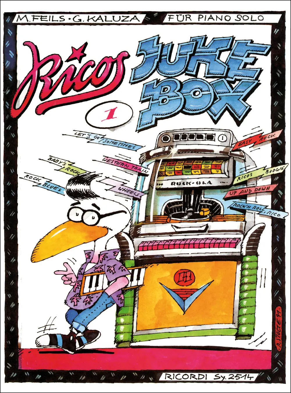 Cover: 9790204225149 | Ricos Jukebox 1 | Margret Feils | Buch | Ricordi Berlin