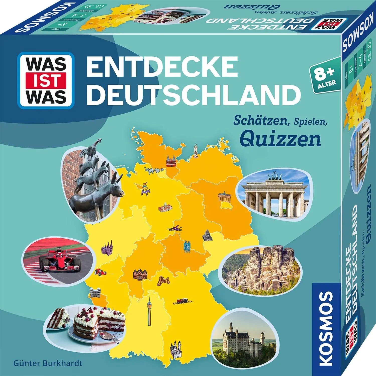 Cover: 4002051685249 | WAS IST WAS - Entdecke Deutschland | Spiel | Günter Burkhardt | Spiel
