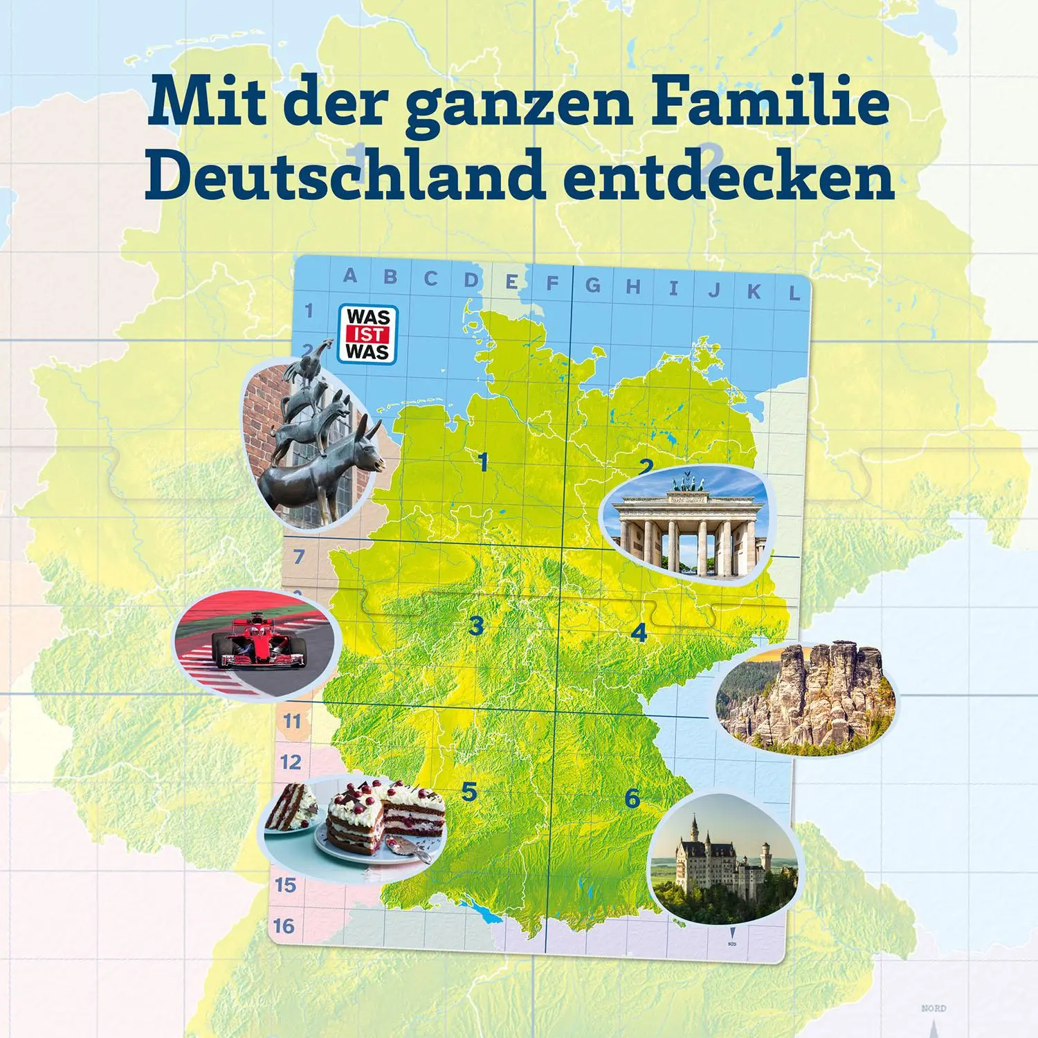 Bild: 4002051685249 | WAS IST WAS - Entdecke Deutschland | Spiel | Günter Burkhardt | Spiel