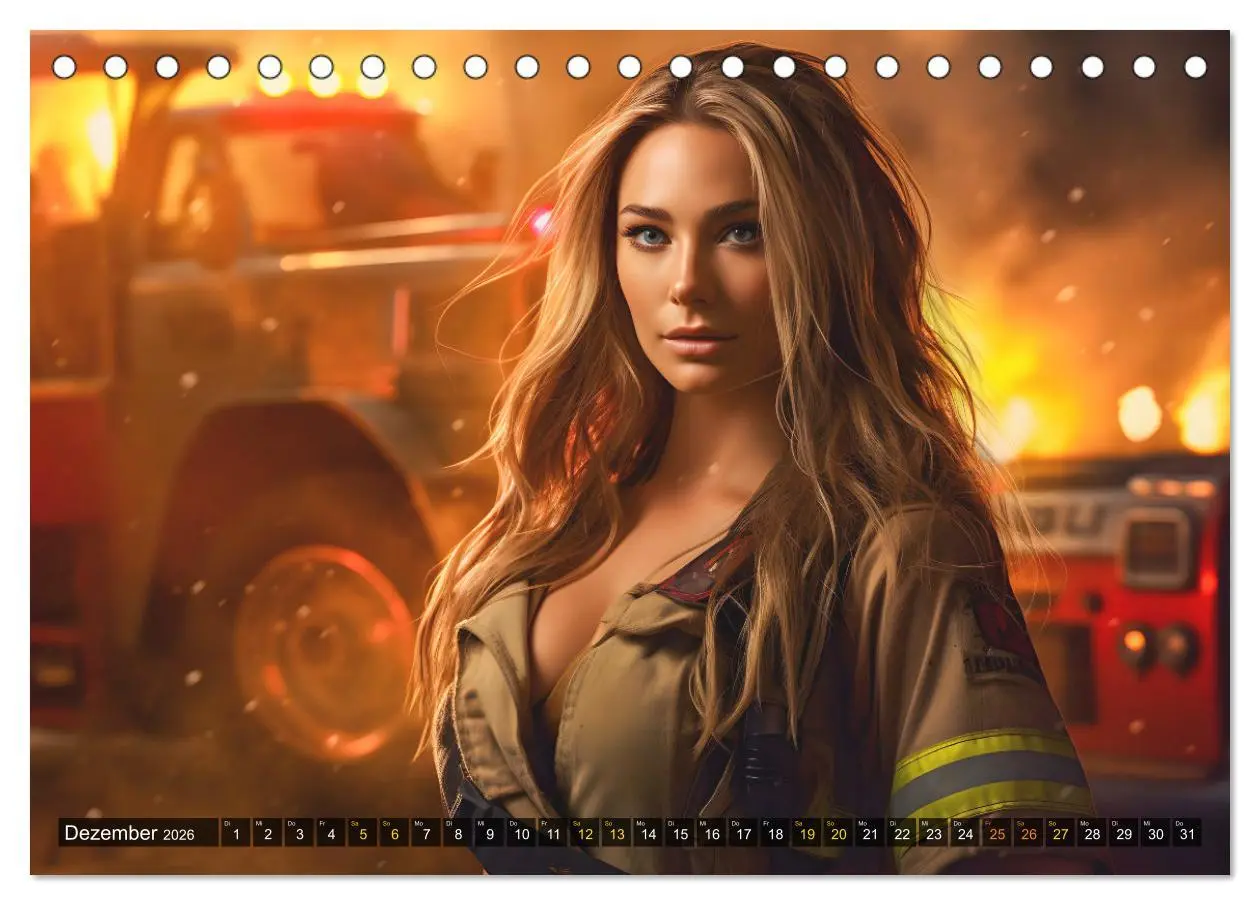 Bild: 9783457475249 | Sexy Feuerwehrfrauen: Hitzige Heldinnen zwischen Lippenstift und...