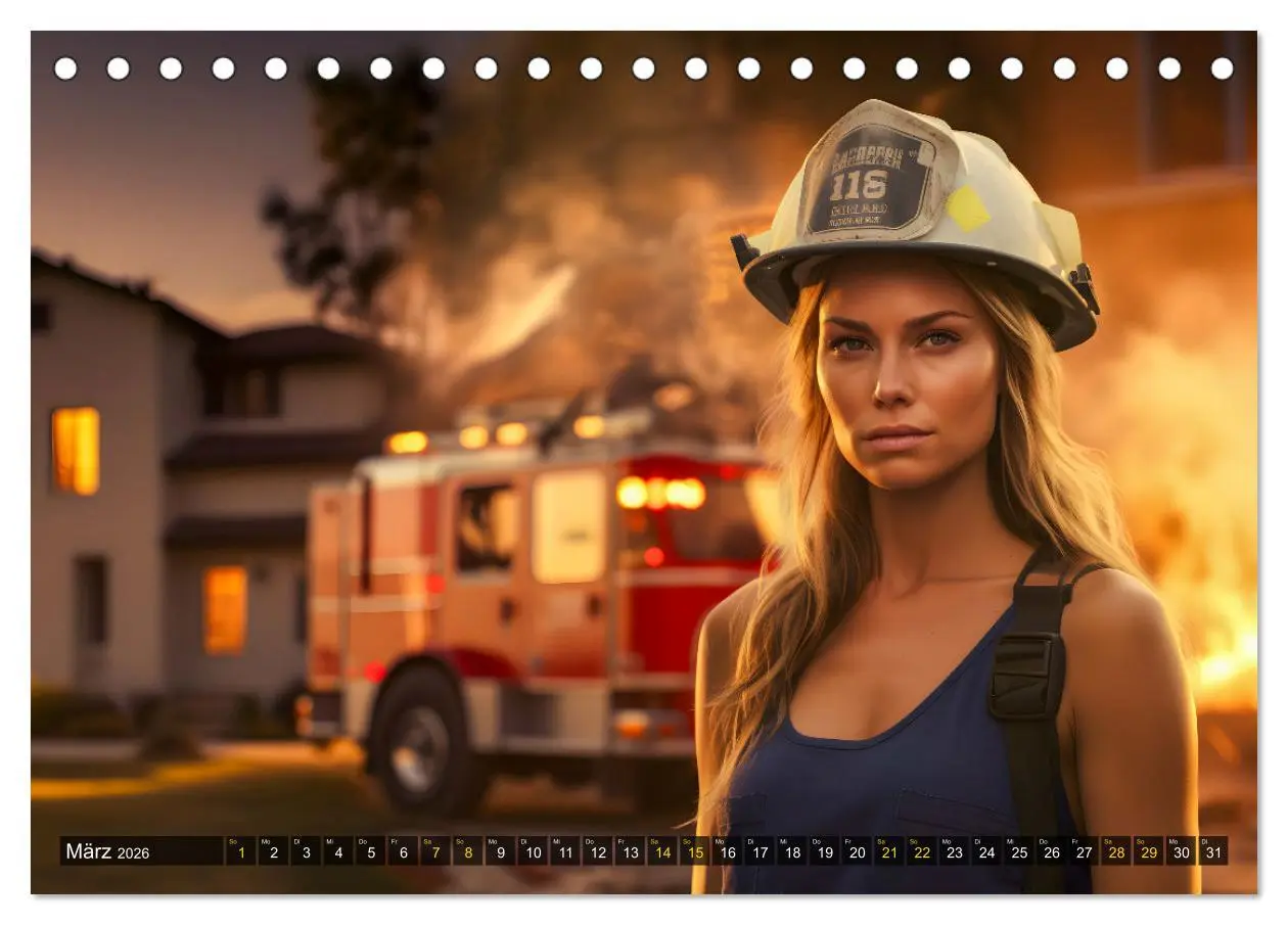 Bild: 9783457475249 | Sexy Feuerwehrfrauen: Hitzige Heldinnen zwischen Lippenstift und...
