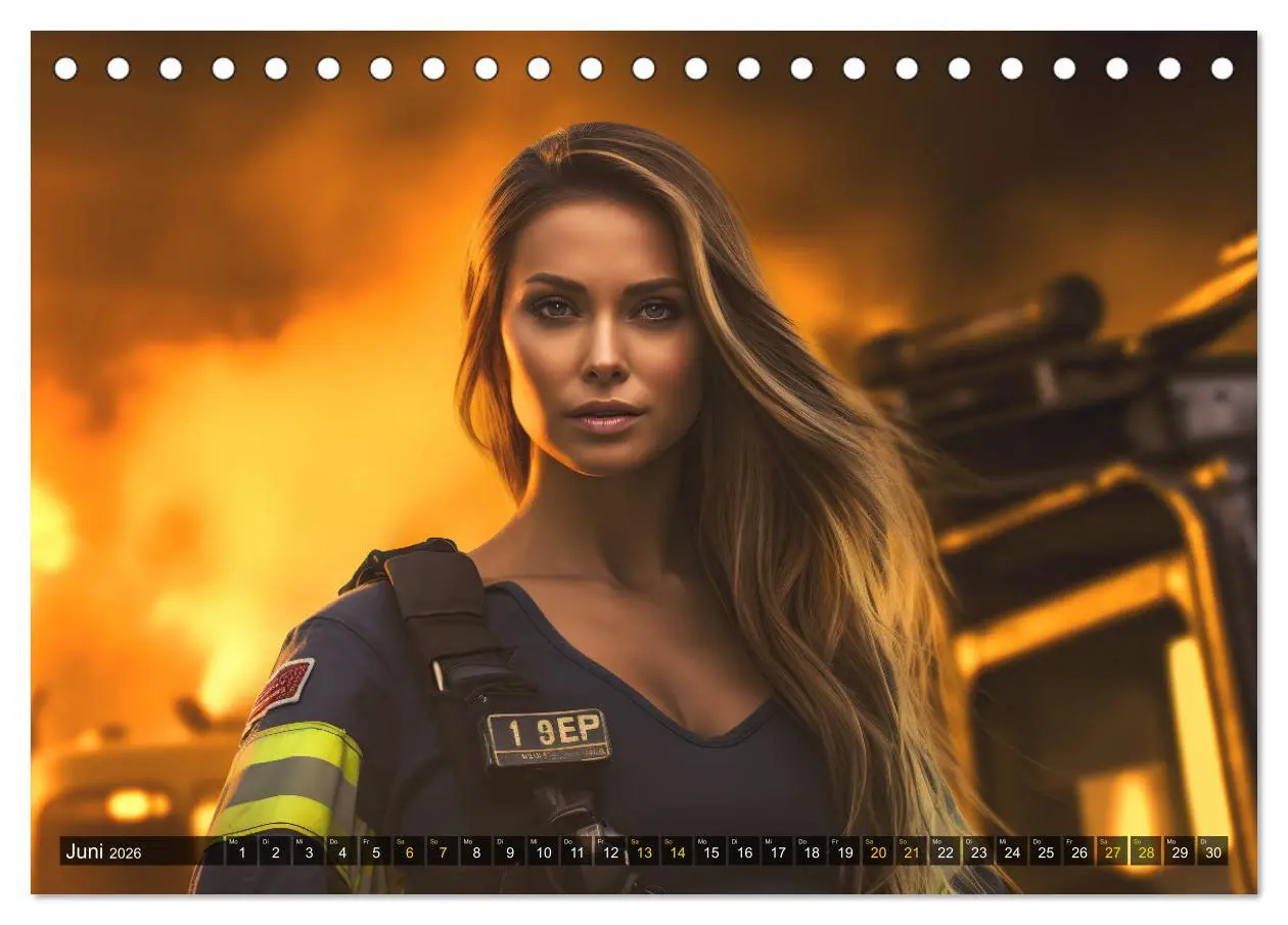 Bild: 9783457475249 | Sexy Feuerwehrfrauen: Hitzige Heldinnen zwischen Lippenstift und...