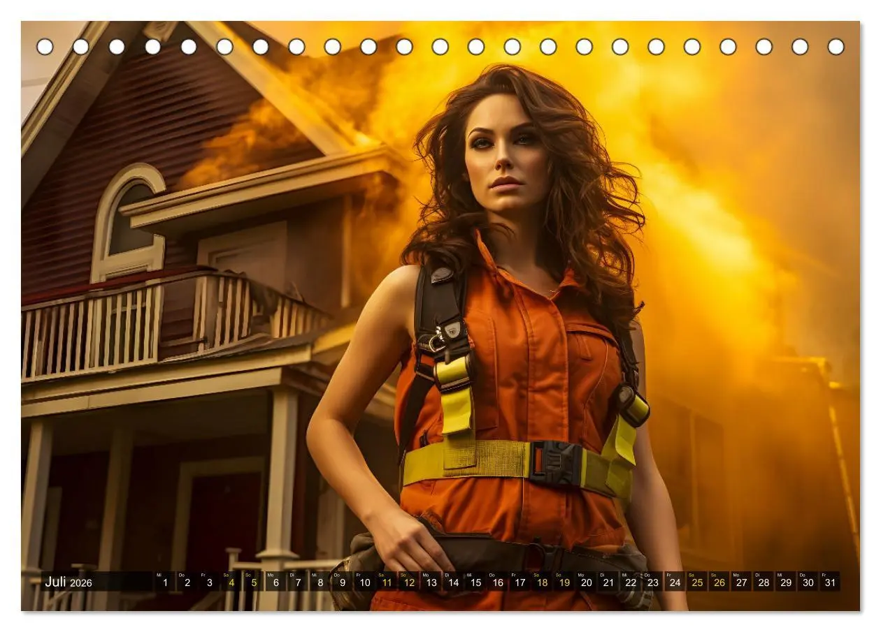 Bild: 9783457475249 | Sexy Feuerwehrfrauen: Hitzige Heldinnen zwischen Lippenstift und...