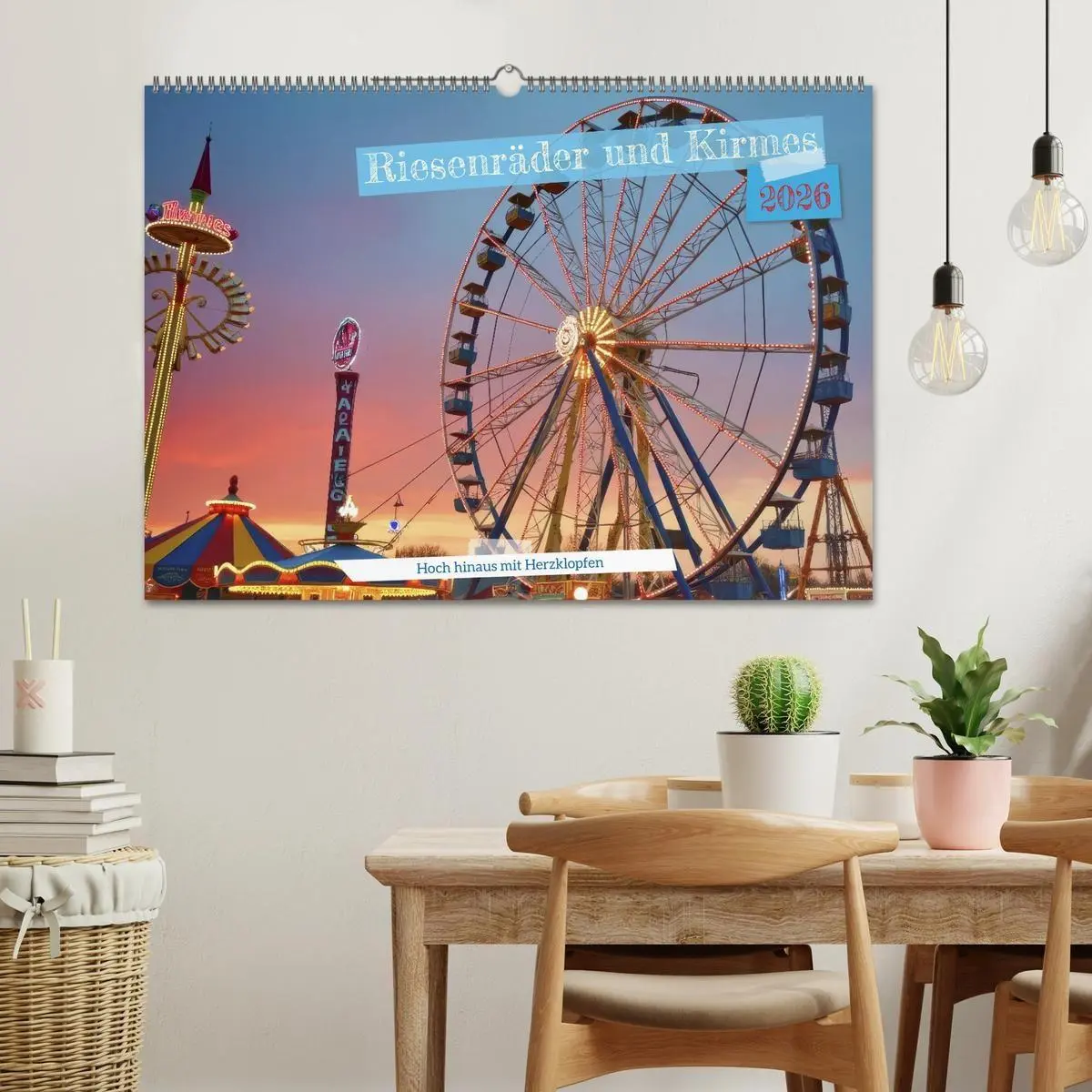 Bild: 9783516705249 | Riesenräder und Kirmes (Wandkalender 2026 DIN A2 quer), CALVENDO...