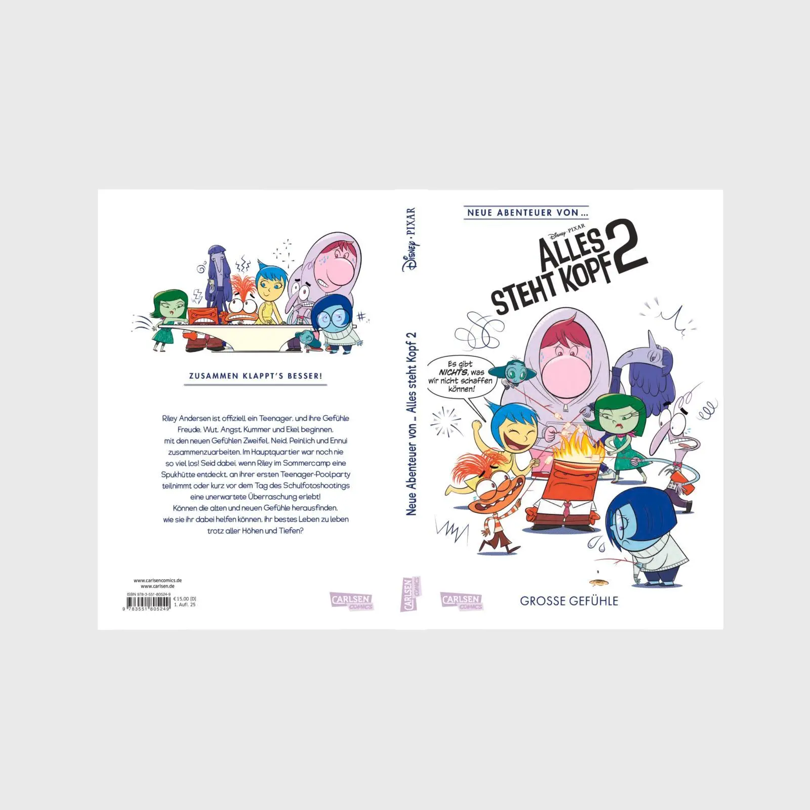 Bild: 9783551805249 | Neue Abenteuer von ...: Alles steht Kopf 2 | Sloane Leong | Buch