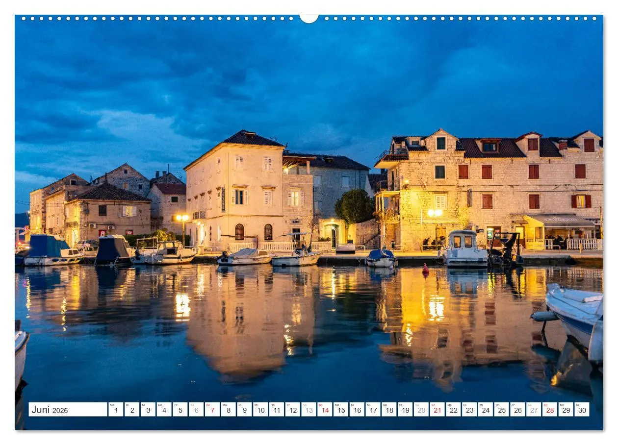 Bild: 9783457395349 | Kroatien - Welterbe Trogir (Wandkalender 2026 DIN A2 quer),...