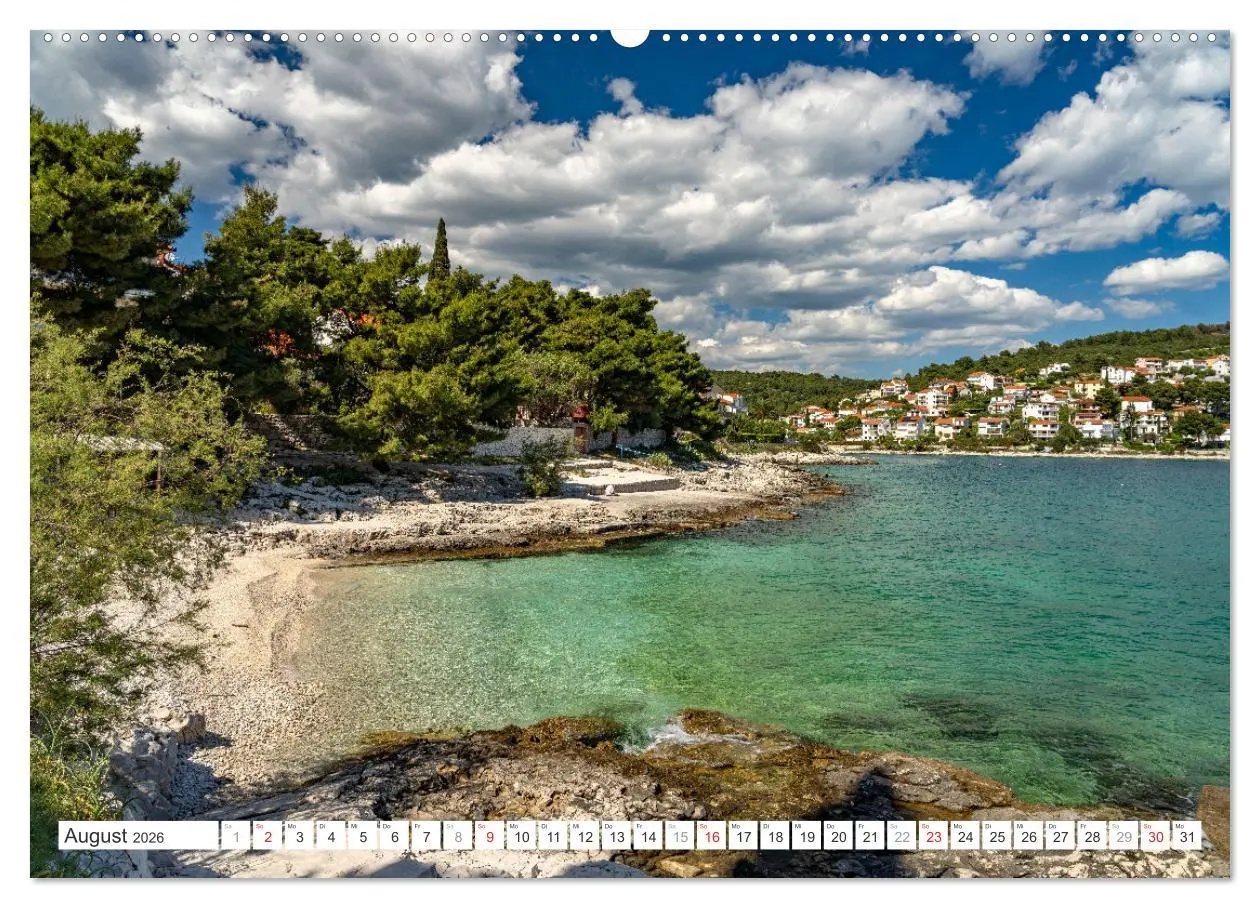 Bild: 9783457395349 | Kroatien - Welterbe Trogir (Wandkalender 2026 DIN A2 quer),...