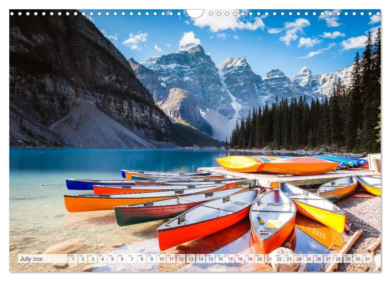 Bild: 9783516555349 | Canada - Landscapes from Banff and Jasper National parks (Wall...