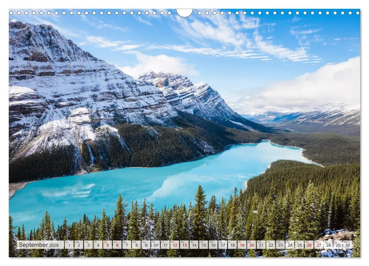 Bild: 9783516555349 | Canada - Landscapes from Banff and Jasper National parks (Wall...
