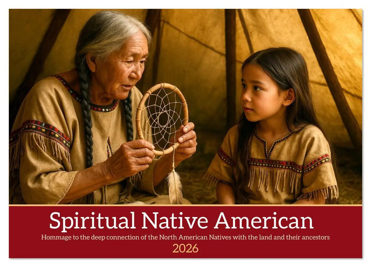 Cover: 9783516625349 | Spiritual Native American (Wall Calendar 2026 DIN A4 landscape),...