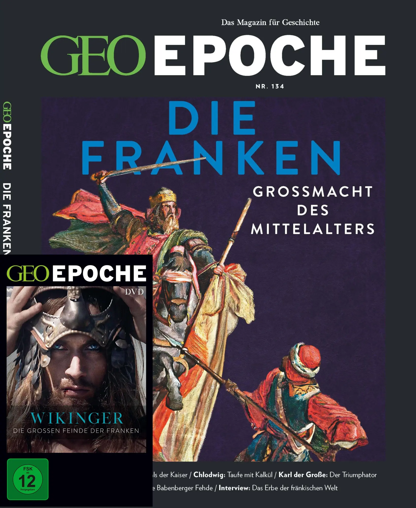 Cover: 9783652015349 | GEO Epoche / GEO Epoche DVD 134/2025 - Die Franken | Schaefer (u. a.)