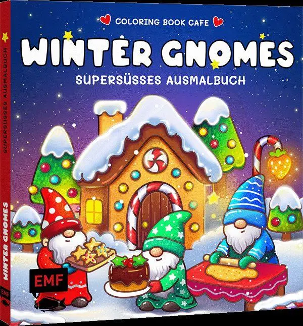 Cover: 9783745935349 | Cozy Coloring - Winter Gnomes | Book Coloring | Taschenbuch | 72 S.
