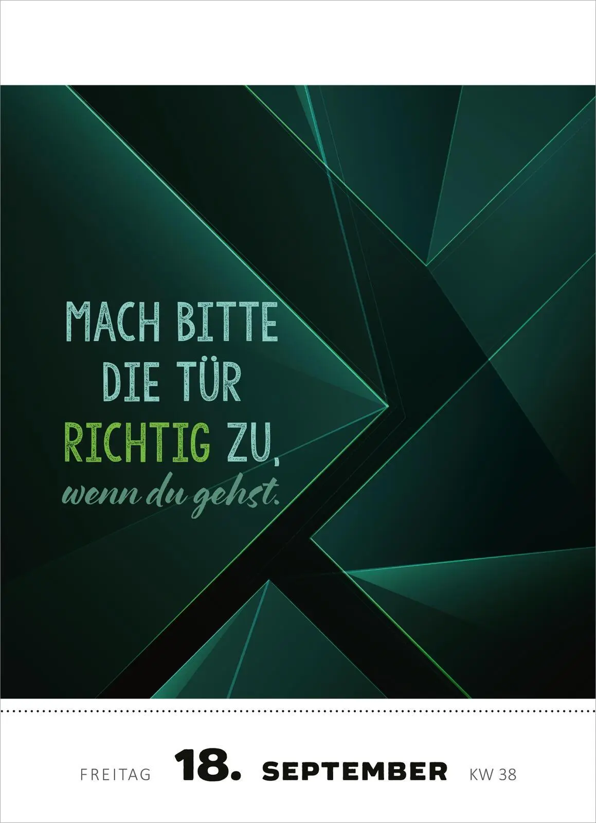 Bild: 4014489135449 | Abreißkalender Was du heute kannst entkorken, das verschiebe nicht...