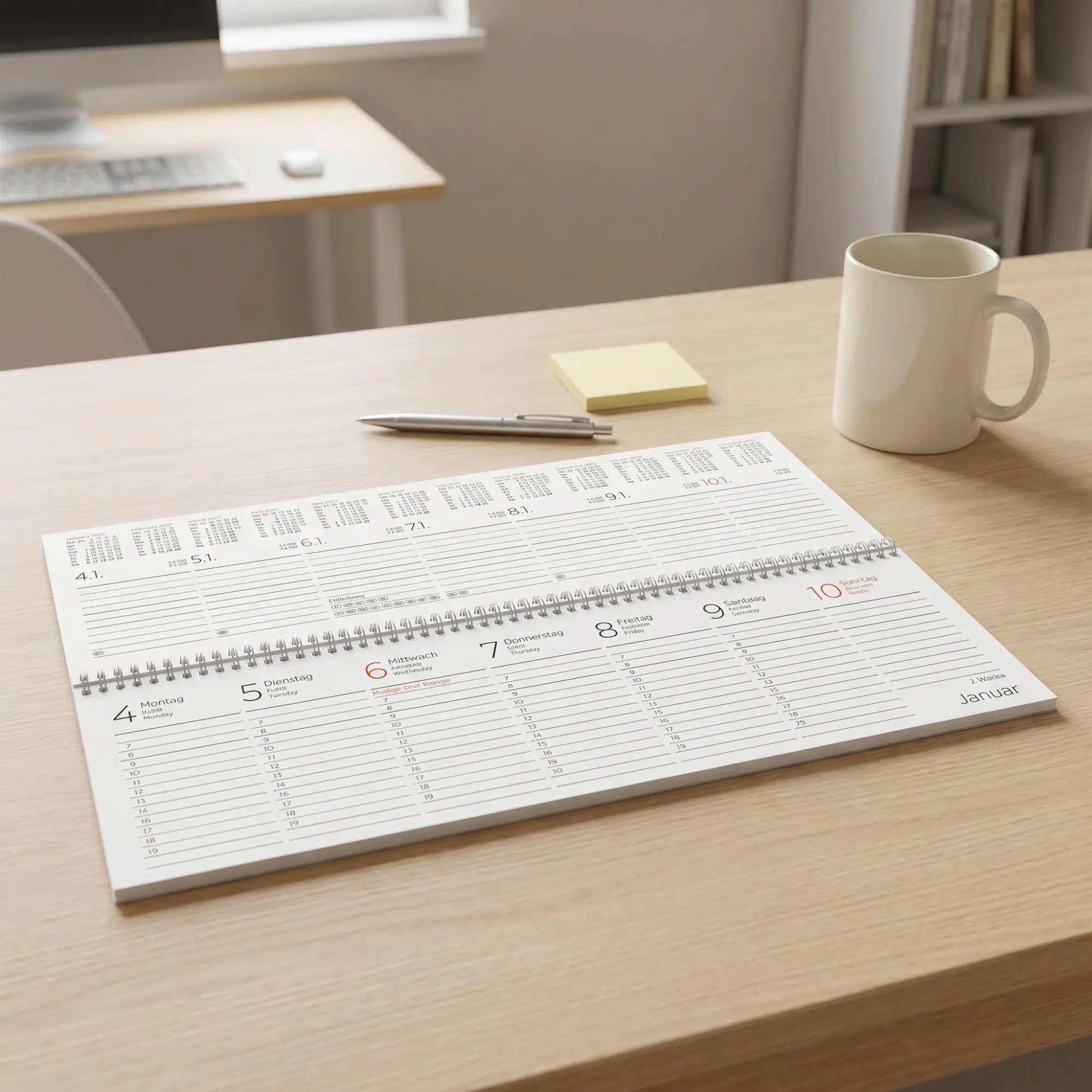 Bild: 4069095015449 | Tischkalender Expert schwarz 2027 | Neumann Verlage GmbH &amp; Co. KG