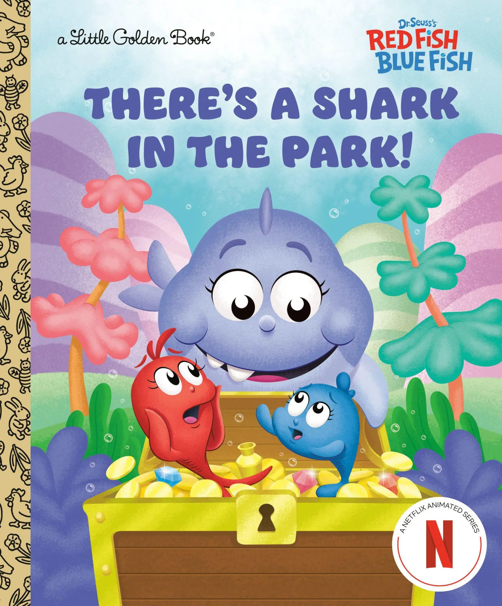 Cover: 9780593905449 | There's a Shark in the Park! (Dr. Seuss's Red Fish, Blue Fish) | Books