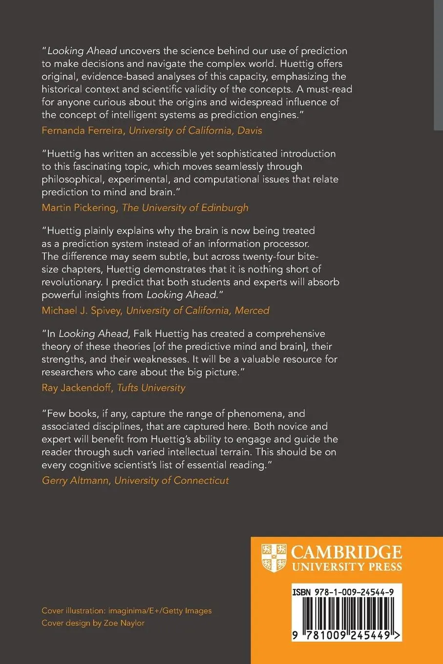 Rückseite: 9781009245449 | Looking Ahead | Falk Huettig | Taschenbuch | Englisch | 2025