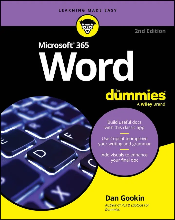 Cover: 9781394295449 | Microsoft 365 Word for Dummies | Dan Gookin | Taschenbuch | Englisch