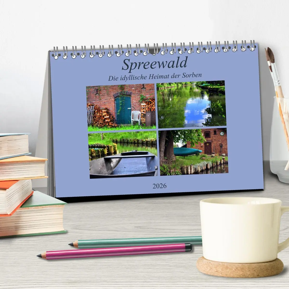 Bild: 9783457765449 | Spreewald - Idyllische Heimat der Sorben (Tischkalender 2026 DIN A5...