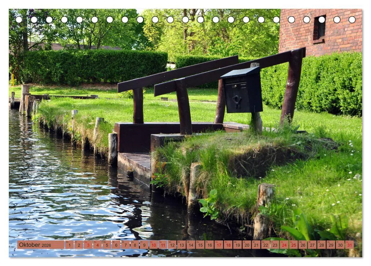 Bild: 9783457765449 | Spreewald - Idyllische Heimat der Sorben (Tischkalender 2026 DIN A5...