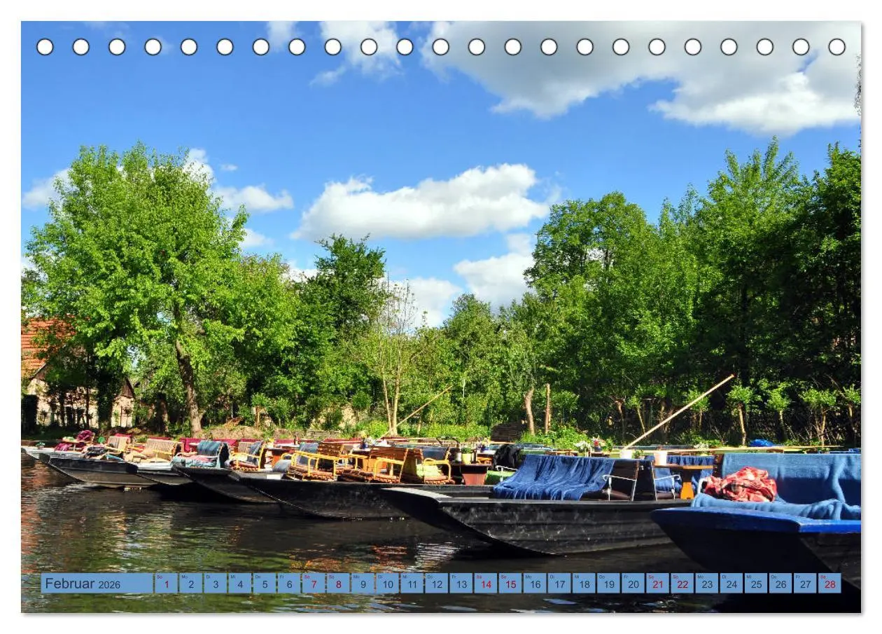 Bild: 9783457765449 | Spreewald - Idyllische Heimat der Sorben (Tischkalender 2026 DIN A5...