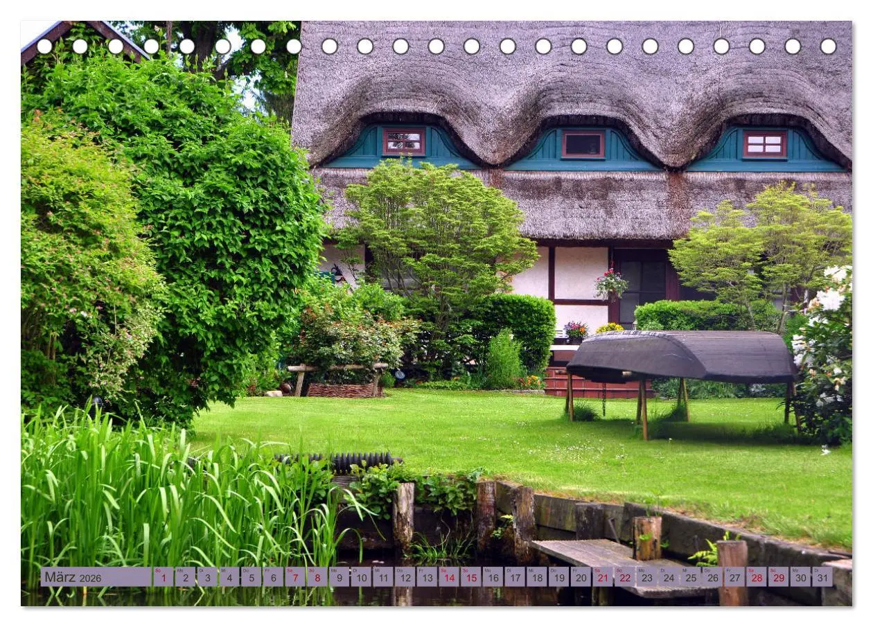 Bild: 9783457765449 | Spreewald - Idyllische Heimat der Sorben (Tischkalender 2026 DIN A5...
