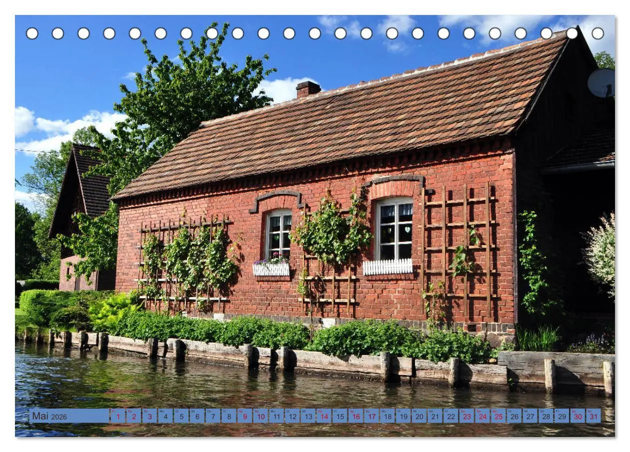 Bild: 9783457765449 | Spreewald - Idyllische Heimat der Sorben (Tischkalender 2026 DIN A5...