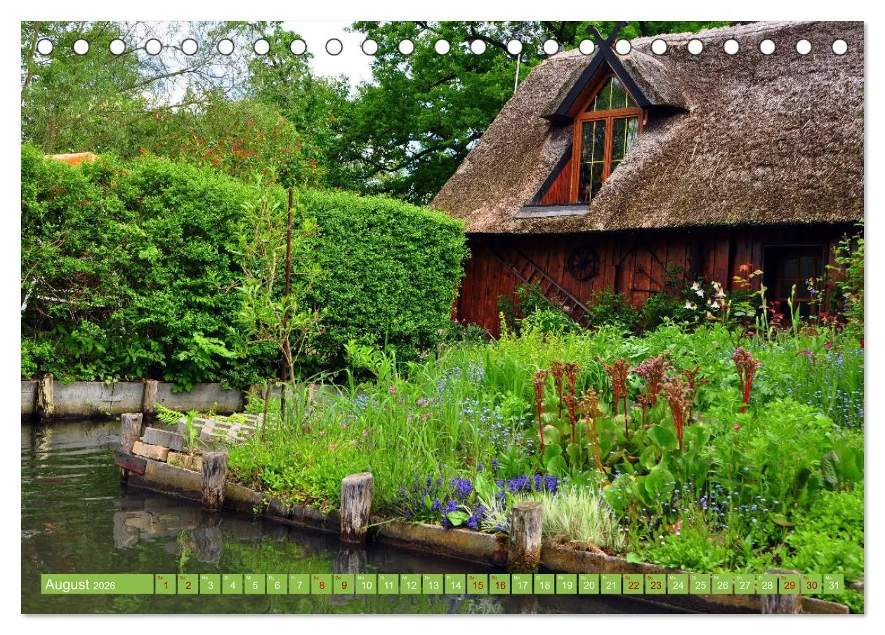 Bild: 9783457765449 | Spreewald - Idyllische Heimat der Sorben (Tischkalender 2026 DIN A5...