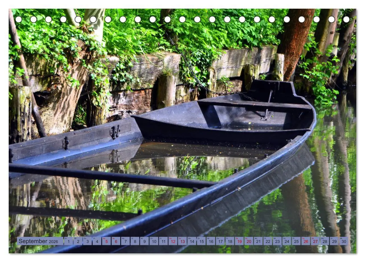 Bild: 9783457765449 | Spreewald - Idyllische Heimat der Sorben (Tischkalender 2026 DIN A5...