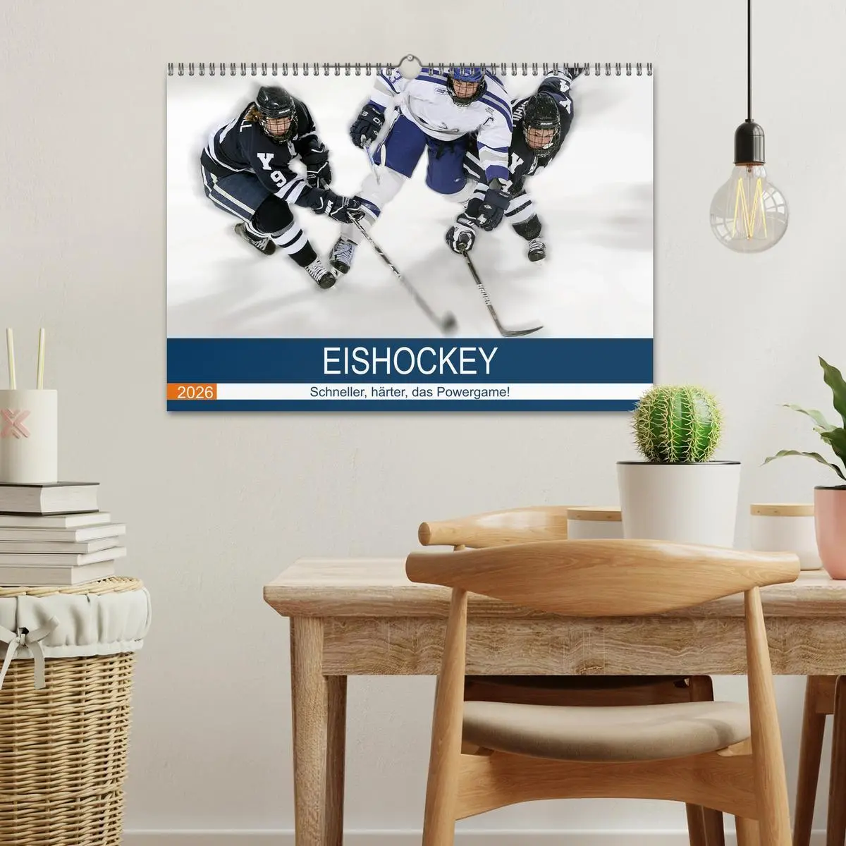 Bild: 9783457835449 | Eishockey! Schneller, härter, das Powergame! (Wandkalender 2026 DIN...