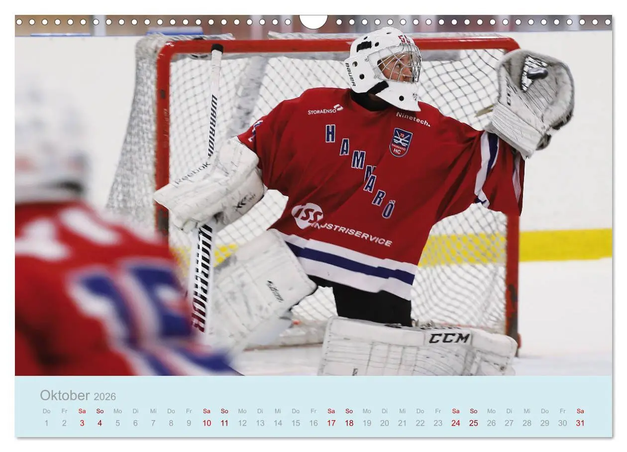 Bild: 9783457835449 | Eishockey! Schneller, härter, das Powergame! (Wandkalender 2026 DIN...