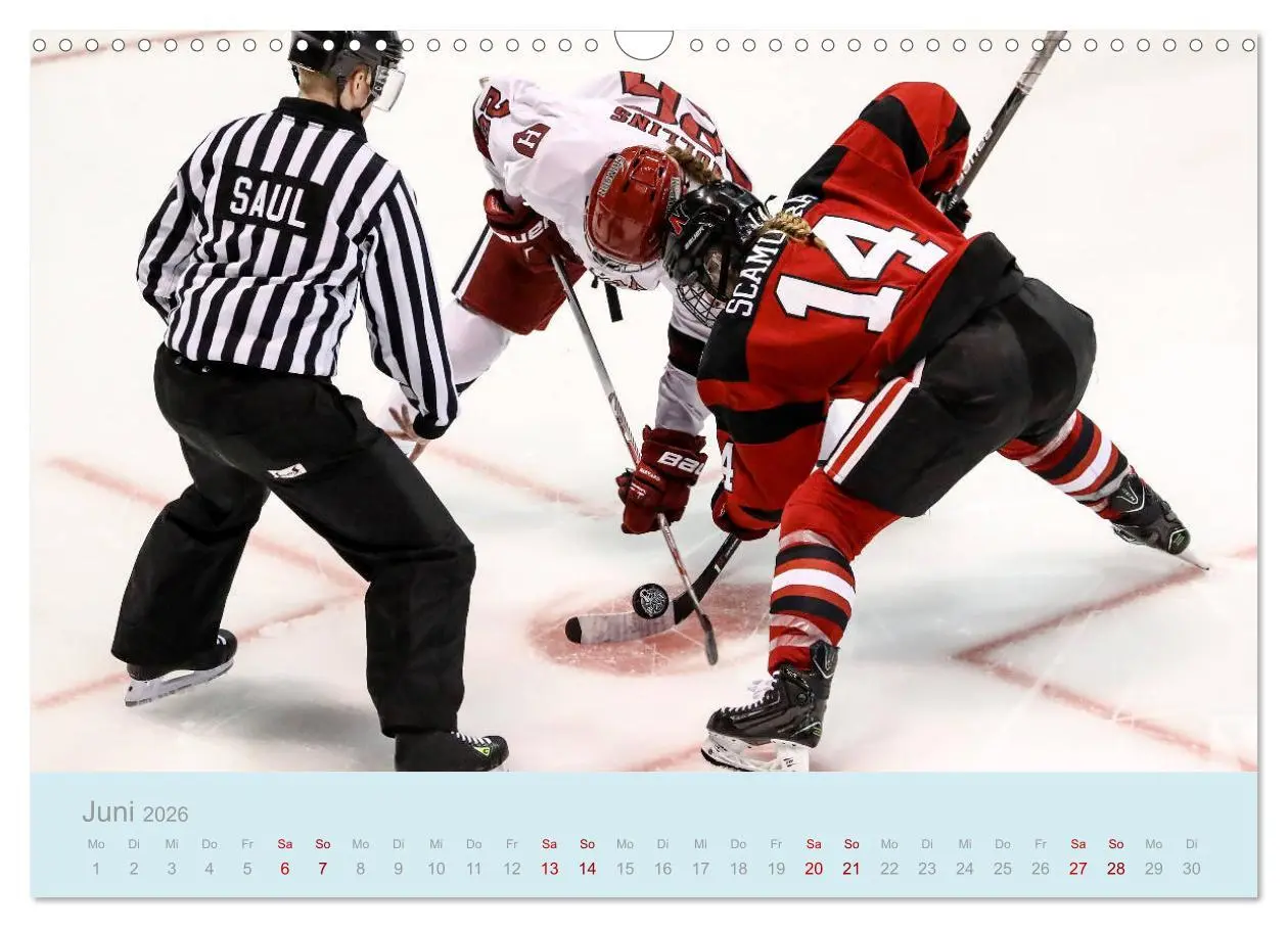 Bild: 9783457835449 | Eishockey! Schneller, härter, das Powergame! (Wandkalender 2026 DIN...