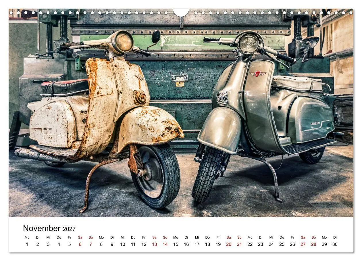 Bild: 9783569185449 | Zündapp-Träume (Wandkalender 2027 DIN A3 quer), CALVENDO...