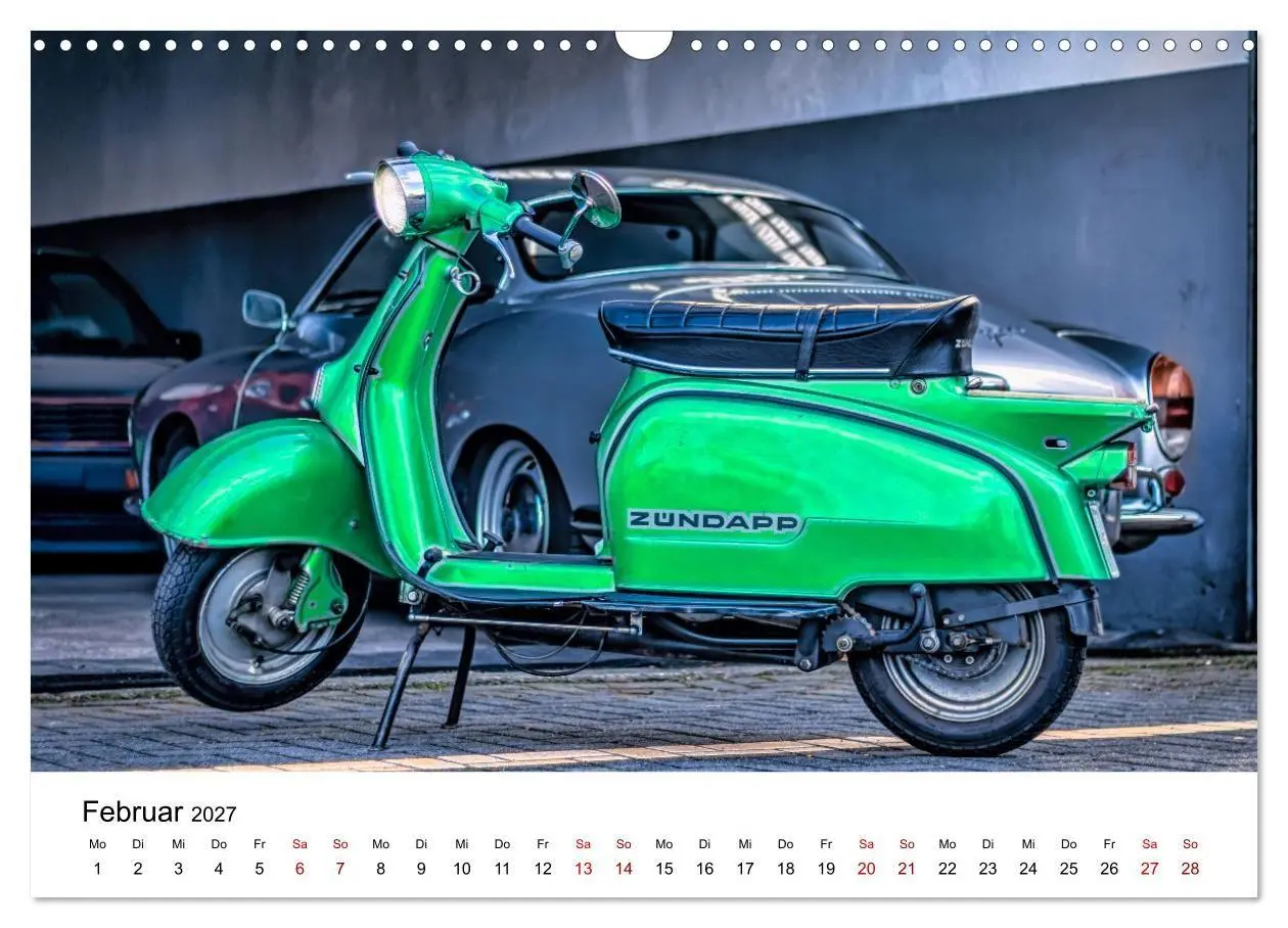 Bild: 9783569185449 | Zündapp-Träume (Wandkalender 2027 DIN A3 quer), CALVENDO...