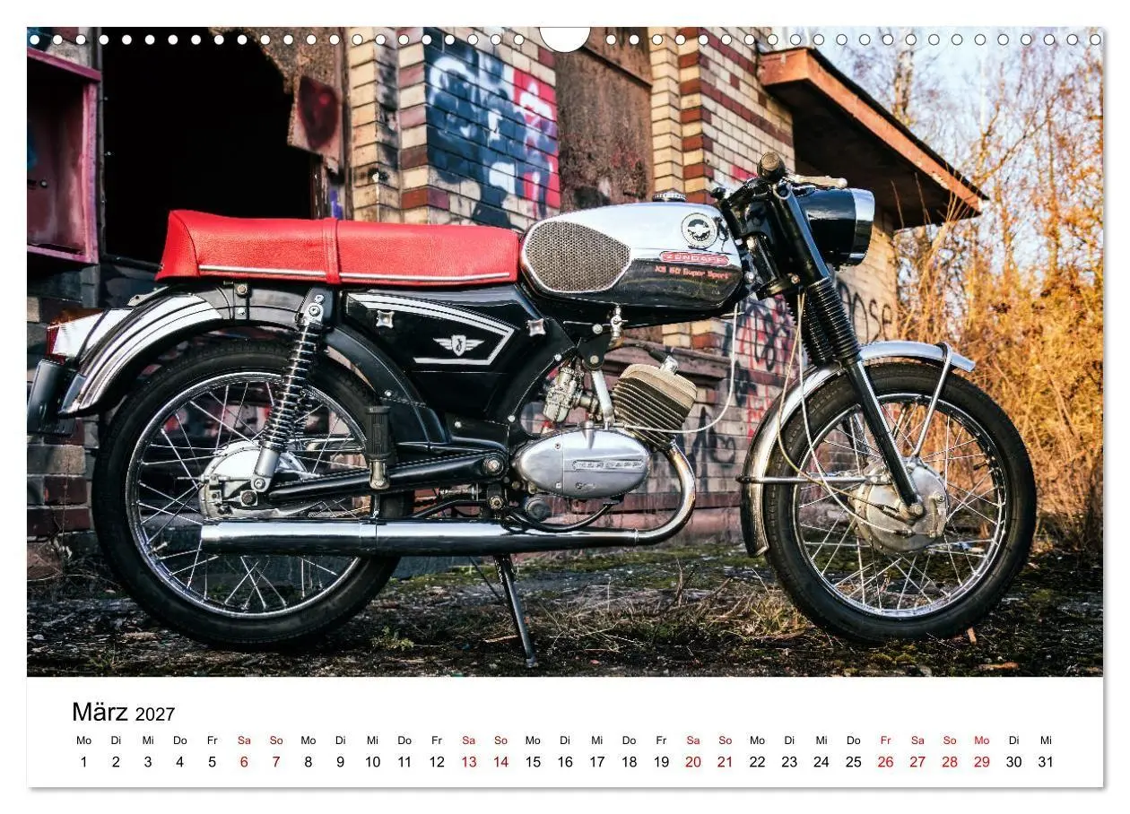 Bild: 9783569185449 | Zündapp-Träume (Wandkalender 2027 DIN A3 quer), CALVENDO...