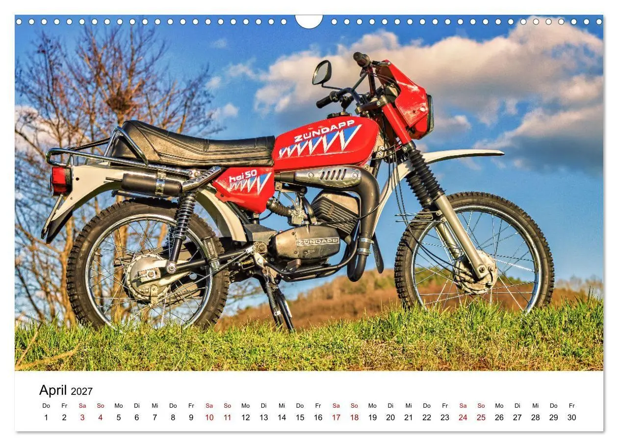 Bild: 9783569185449 | Zündapp-Träume (Wandkalender 2027 DIN A3 quer), CALVENDO...