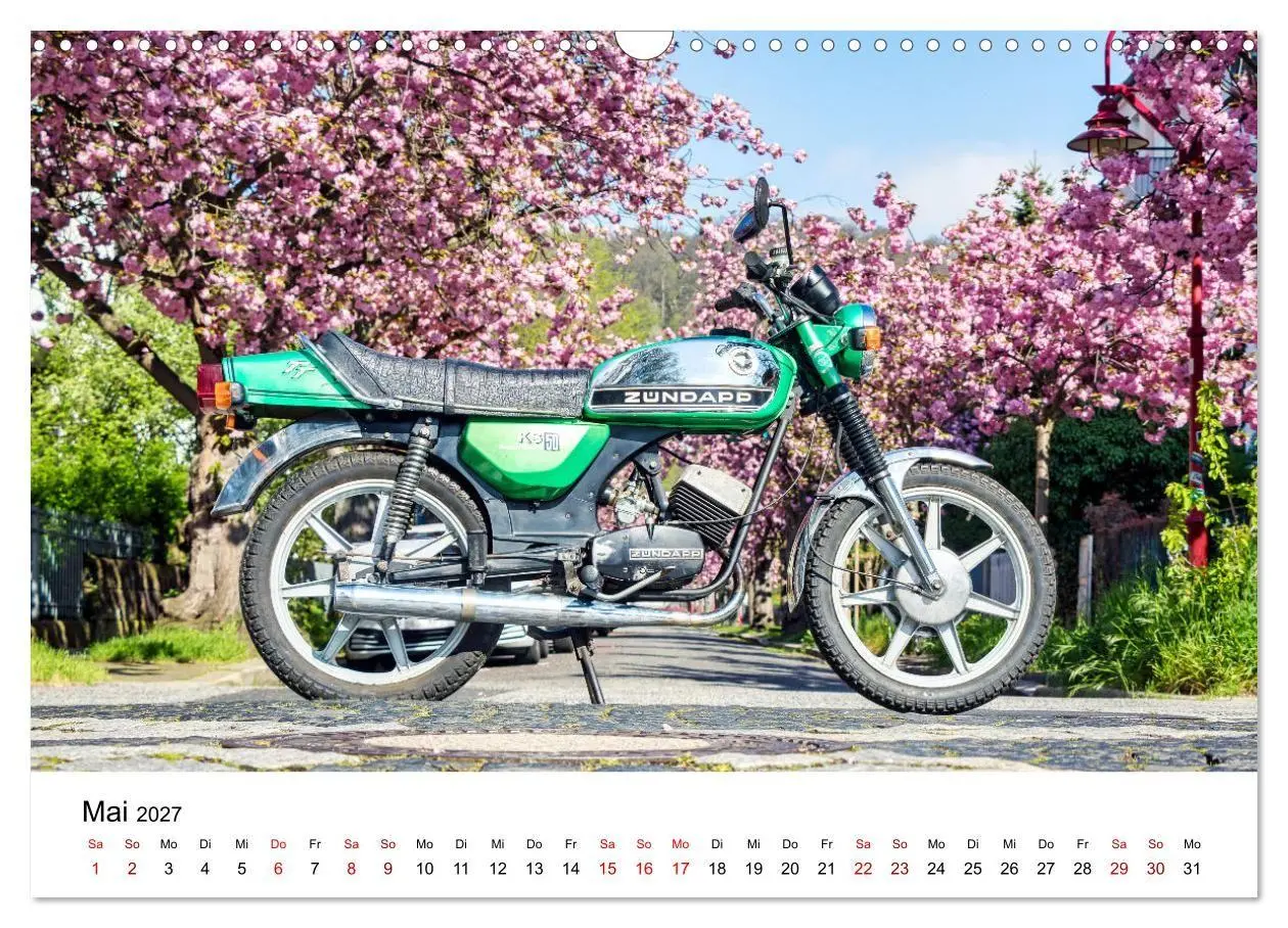 Bild: 9783569185449 | Zündapp-Träume (Wandkalender 2027 DIN A3 quer), CALVENDO...