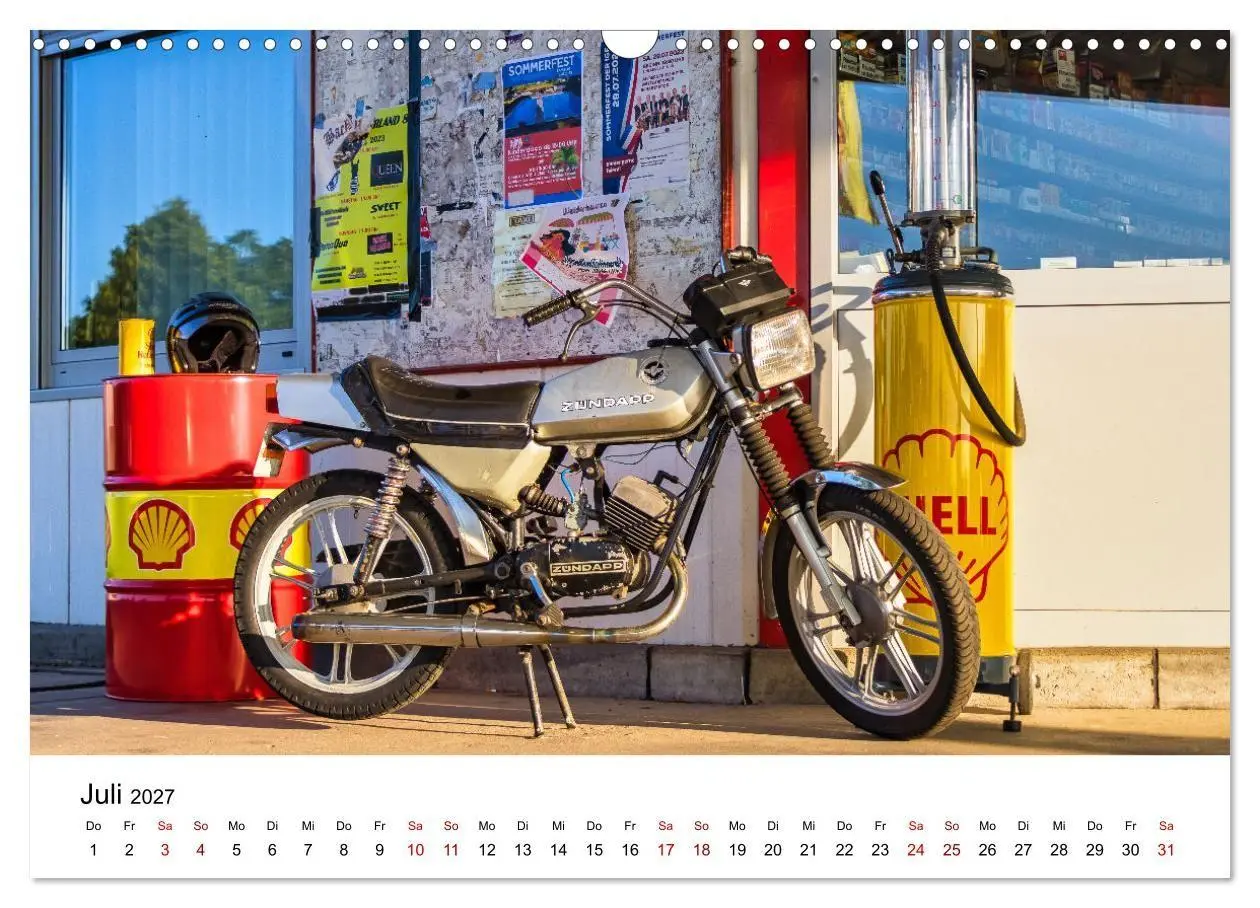 Bild: 9783569185449 | Zündapp-Träume (Wandkalender 2027 DIN A3 quer), CALVENDO...