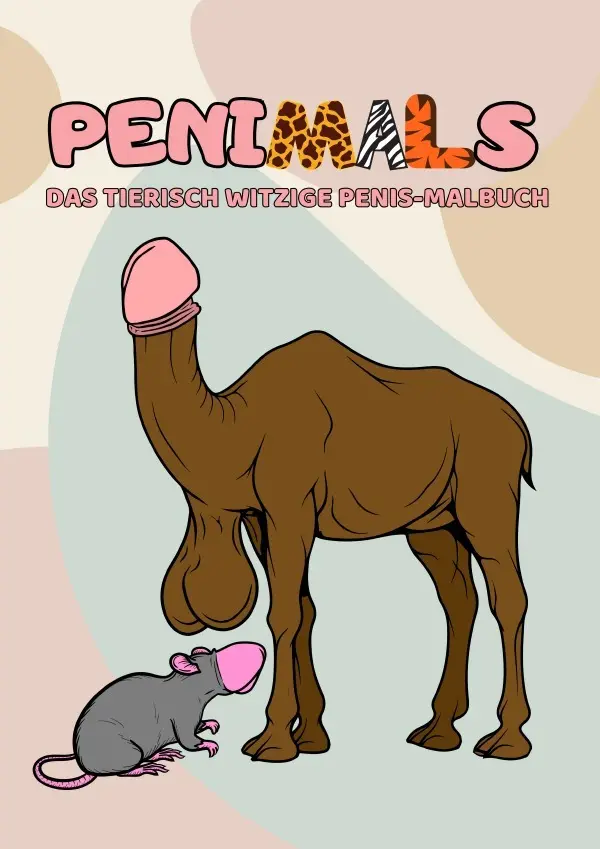 Cover: 9783819725449 | Penimals | Das tierisch witzige Penis-Malbuch | Arthur Erik Markusson